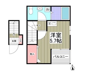 ＭＱuarto的場の物件間取画像